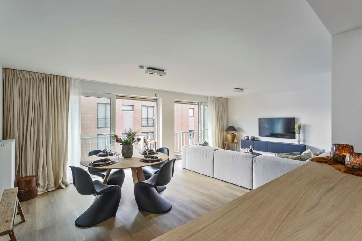 Huswell - Stunning Modern Apartment With Terrace And Parking Knokke-Heist Kültér fotó